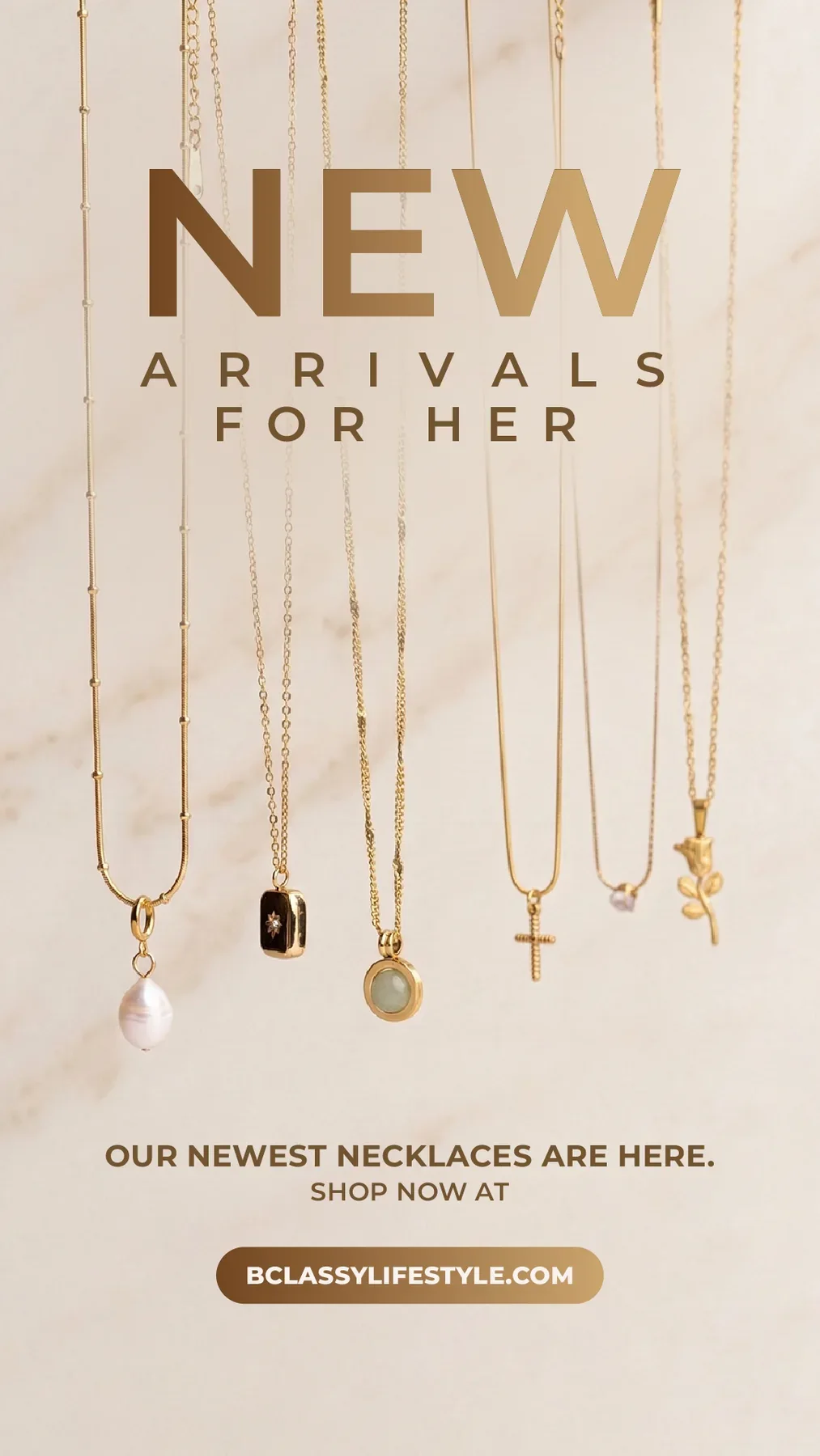 B Classy new arrivals campaign