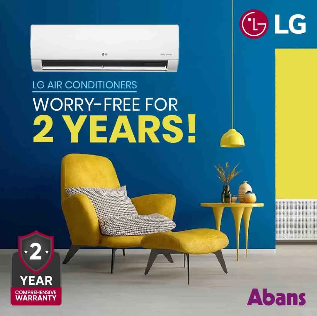 LG air conditioner warranty campaign