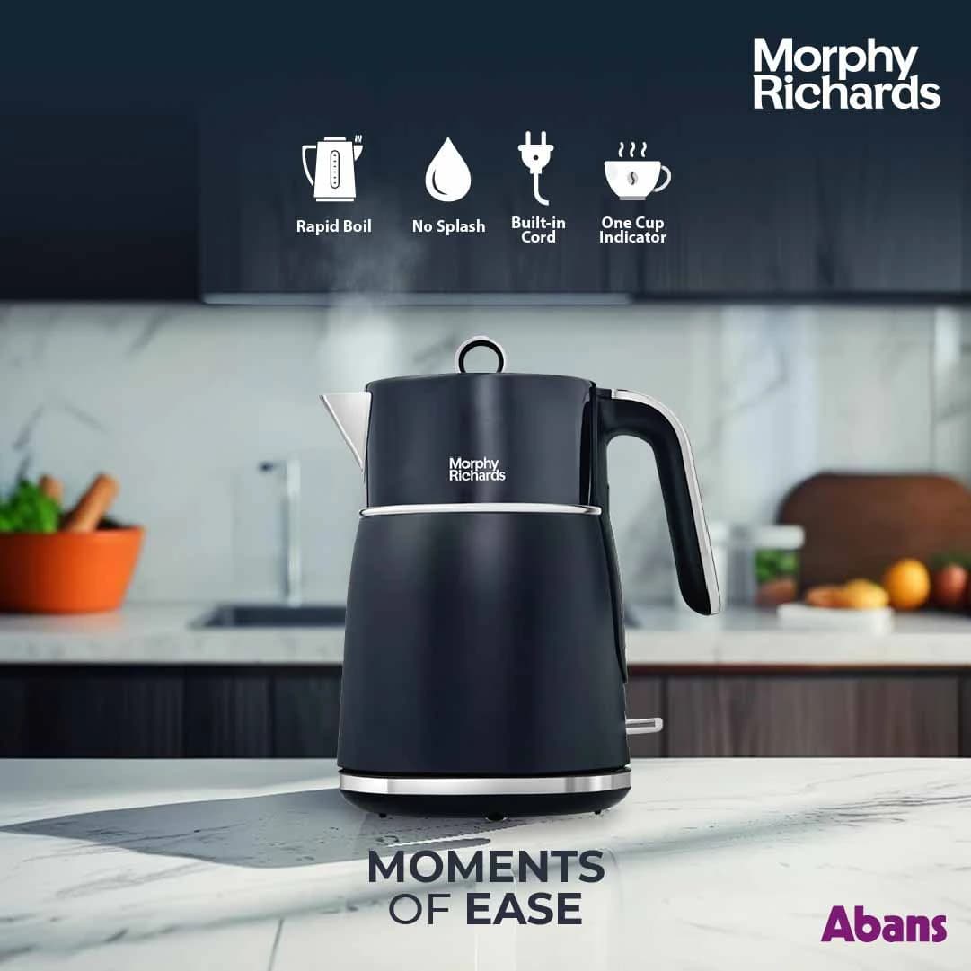 Morphy Richards Moments of Ease kettle campaign