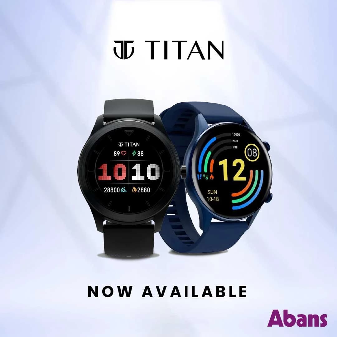 Titan smartwatches campaign